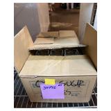 Lot of 24 Glass Sugar Packet Caddies