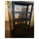 40' Plastic Shelving Unit