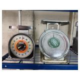 Pelouze Commercial Scale and Aqua-Weighs Universal