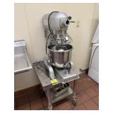 UniWorld UPM-20E Commercial 20-Qt Mixer w  Table