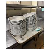 Approx. 60 8' Round Aluminum Pizza Pans