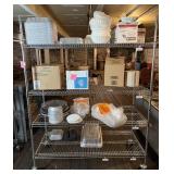 Everything on Wire Shelf