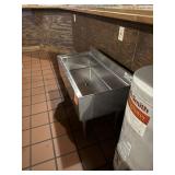 Krowne 1880-36 Stainless Steel Underbar Ice Bin