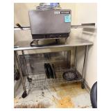 52' Stainless Steel Cart on Casters