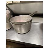 (2)  Aluminum Sauce Pans