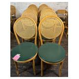 Bentwood Cane Back Dining Chairs (10)
