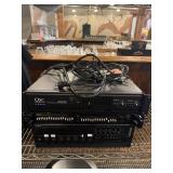 QSC RMX850 Power Amplifier w/ Inter-M EQ & PA