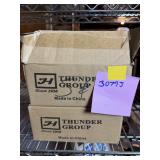 Thunder Group 10 Oz Stainless Steel Paneled Shaker
