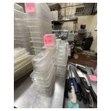 34 1/9-Size Plastic Food Pans ï¿½ 4'