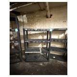 40' Plastic Shelving Unit