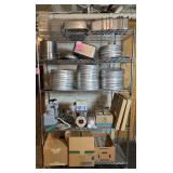 48' Chrome Wire Shelving Unit