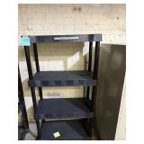 30' Plastic Shelving Unit