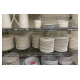 87 Arcoroc White Restaurant Plates & Bowls
