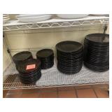 94 Royal Noritake Black Restaurant Plates