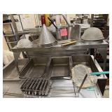 Commercial Strainers Fryer Baskets Lot