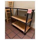 36' Laminate Rolling Utility Cart