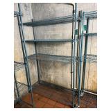 60' Epoxy Coated Wire Shelving Unit