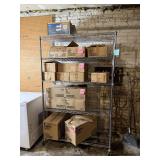 48' Chrome Wire Shelving Unit