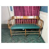 Mountain Jack's Wooden Entrance Bench