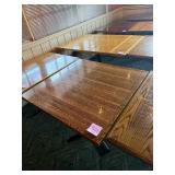 Wood Top Four-Top Table  36' x 36'