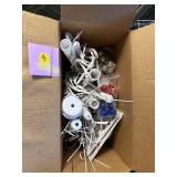 Box of artificial birch trees