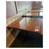 Wood Top Four-Top Table  36' x 36'