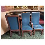Set of 3 Mountain Jack's Dining Chairs