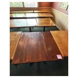 Dark Wood Top Four-Top Table 36' x 36'