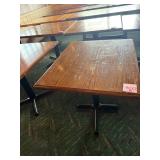 Wood Top Two-Top Table 30' x 36'