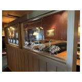 Etched Glass Panels From Dining Area