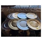 Assorted Plastic Charger Plates