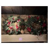 Two Artificial Christmas Wreaths - Mountain Jack's