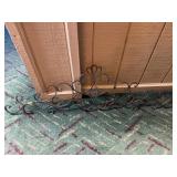 Wrought Iron Scrollwork Overdoor Wall Art