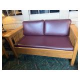 Mountain Jack's Wood Loveseat