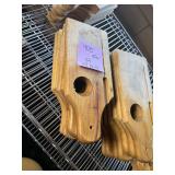 Wood Bread Boards, Set of 14