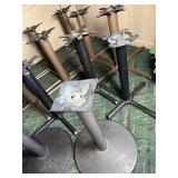 Assorted Metal Table Bases