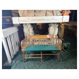 Mountain Jack's Wooden Entrance Bench