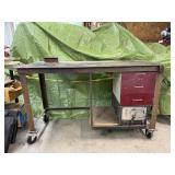 Miller Thunderbolt 225 Welder Steel Workbench