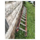 24-Ft Werner Fiberglass Extension Ladder