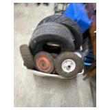 Assorted Utility Tires, Mower Wheels