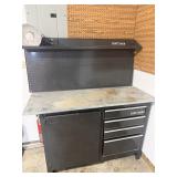 Craftsman Metal Workbench & Pegboard Backer