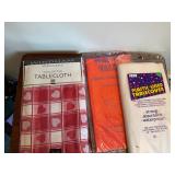 Tablecloths & Table Covers Assortment Lot