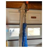 Heavy Duty Canvas Awning and Blue Poly Tarp Lot