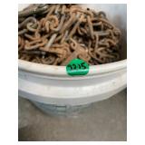 Tire Chain Lot Tow Rope Thimble Plastic Bucket