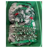Christmas Lights Tote Lot C7 C9 LED Mini Bulbs