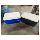 Igloo 48 & Coleman Large Ice Chest Coolers Pair