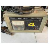 Sears Battery Charger 6V 12V 4 Amp Portable