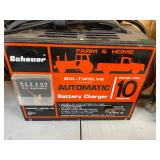 Schauer Battery Charger 6V 12V 10 Amp Automatic
