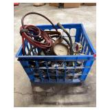 Harris Airco Welding Regulators Gauges Hoses Lot