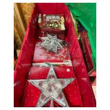 Christmas Tree Topper Light Set Holiday Decor